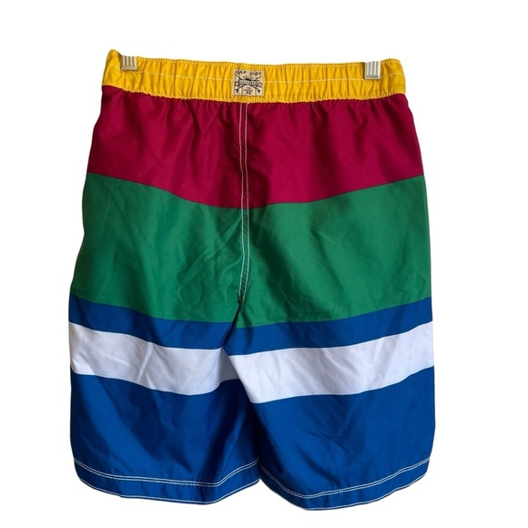 GAP Kids Multicolor Striped Swim Shorts UPF 50+ NWT - Picture 4 of 11
